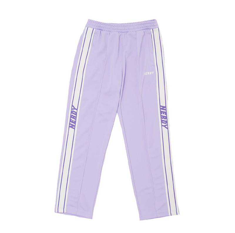 Logo palette track pants ライトパープル