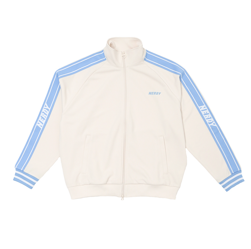 Logo palette track top クリーム