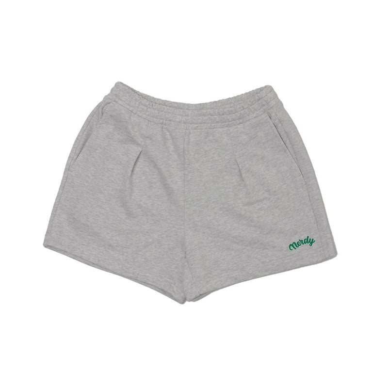 Rakugaki half shorts メランジホワイト