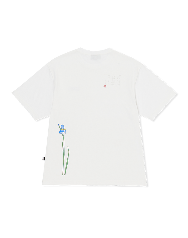 ハングル半袖Tシャツ ホワイト