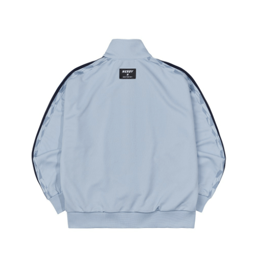 (21FW) DNA モノグラム テープ トラック トップ スカイブルー / DNA Monogram Tape Track Top Sky Blue - whoisnerdy jp