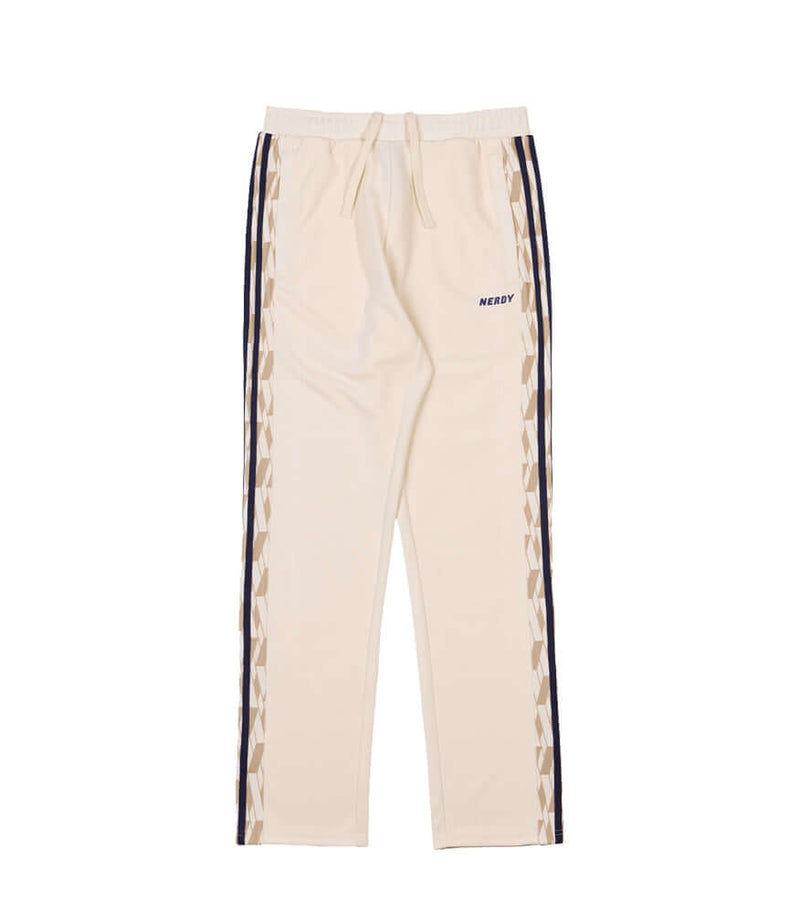 (21FW) DNA モノグラム テープ トラック パンツ クリーム / DNA Monogram Tape Track Pants Cream - whoisnerdy jp