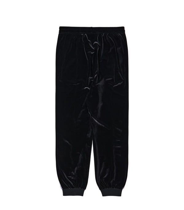 NYベルベットジョガーパンツ ブラック / NY Velvet Jogger Pants Black - whoisnerdy jp