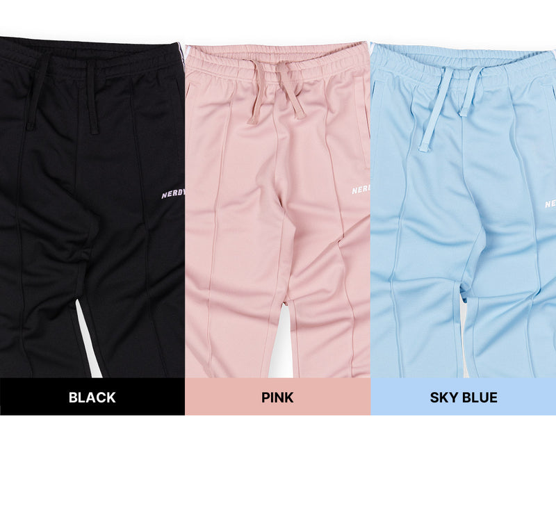 (21FW) ロゴ テープ トラック パンツ ピンク / Logo Tape Track Pants Pink - whoisnerdy jp