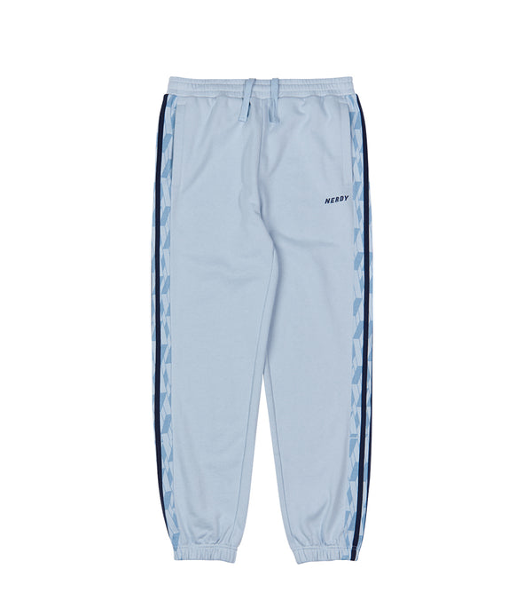 DNA モノグラムブロックジョガーパンツ/ DNA Monogram Block Jogger Pants スカイブルー - whoisnerdy jp