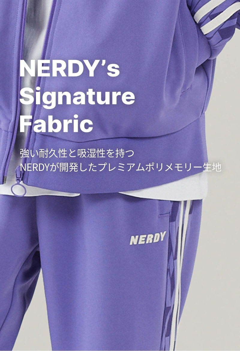 (21FW) DNA モノグラム テープ トラック トップ パープル / DNA Monogram Tape Track Top Purple - whoisnerdy jp