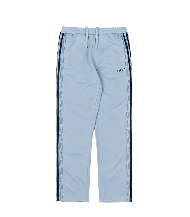 (21FW) DNA モノグラム テープ トラック パンツ スカイブルー / DNA Monogram Tape Track Pants Sky Blue - whoisnerdy jp