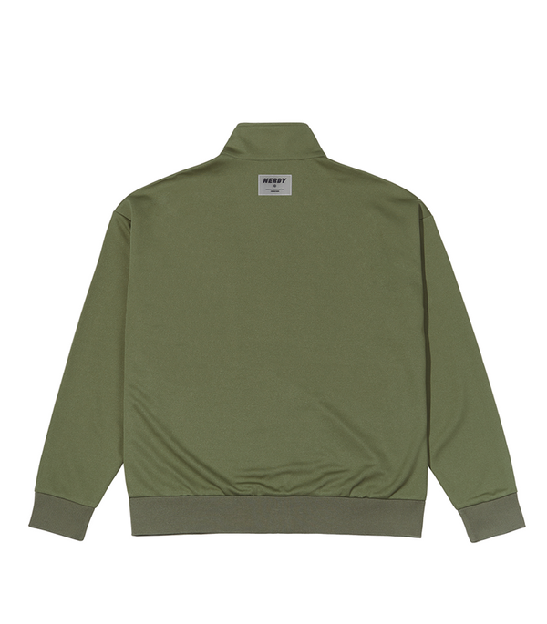 グラデーション トラック トップ カーキ / Gradation Track Top Khaki - whoisnerdy jp