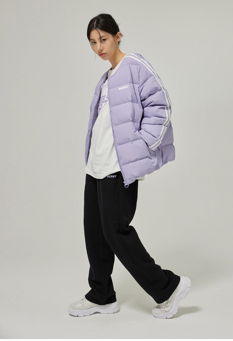 NY ライト ダウン ジャケットライトパープル / NY Light Down Jacket Light Purple - whoisnerdy jp