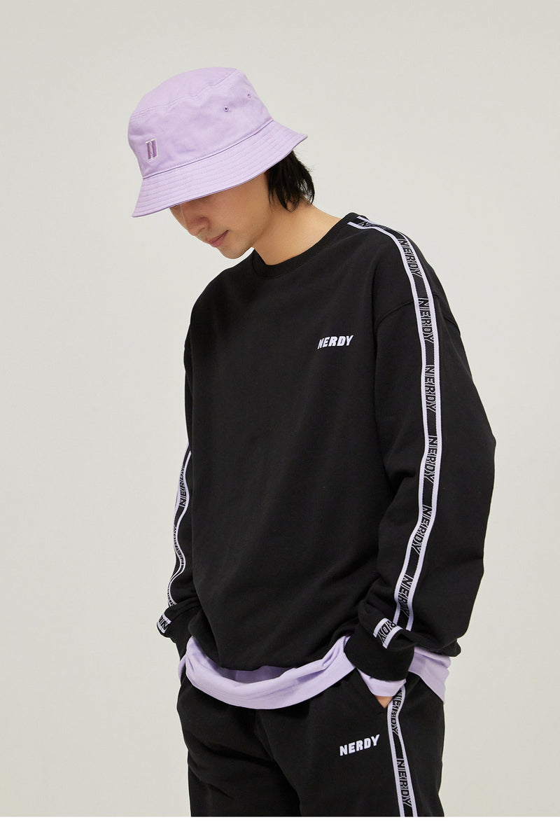 ロゴテープ スウェットパンツ ピンク / Logo Tape Sweatpants Pink - whoisnerdy jp