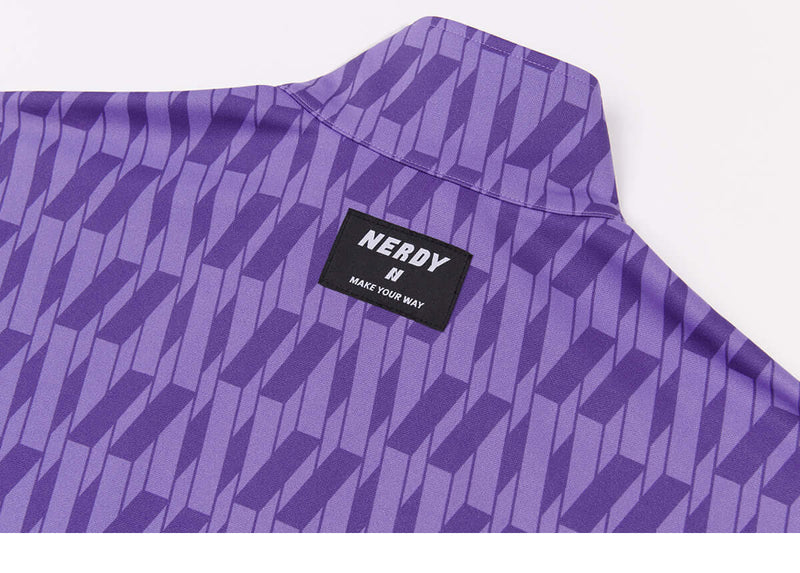 (21FW) DNA モノグラム トラック トップ パープル / DNA Monogram Track Top Purple - whoisnerdy jp