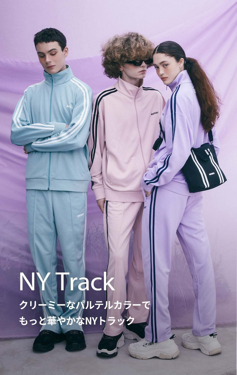 (21FW) NYトラックパンツ ピンク / NY Track Pants Pink - whoisnerdy jp