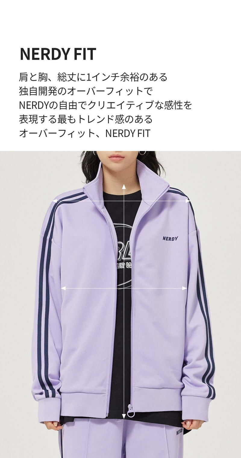 (21FW) NY トラック トップ ライトパープル / NY Track Top Light Purple - whoisnerdy jp