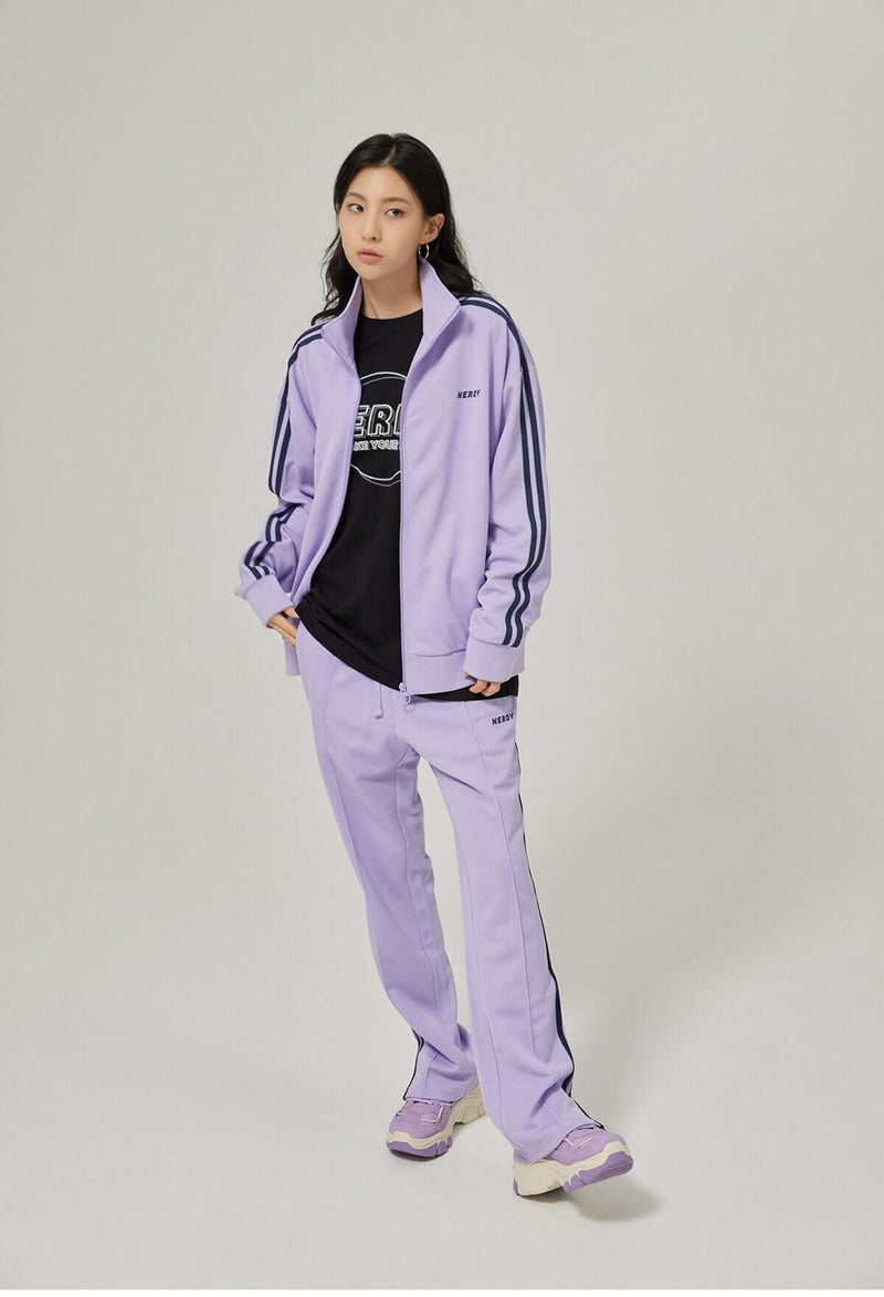 (21FW) NY トラック トップ ライトパープル / NY Track Top Light Purple - whoisnerdy jp