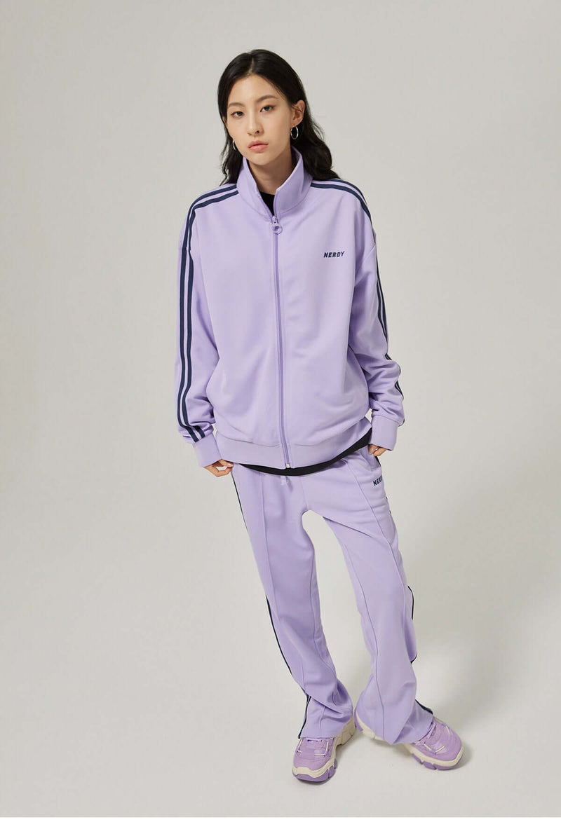 (21FW) NY トラック トップ ライトパープル / NY Track Top Light Purple - whoisnerdy jp