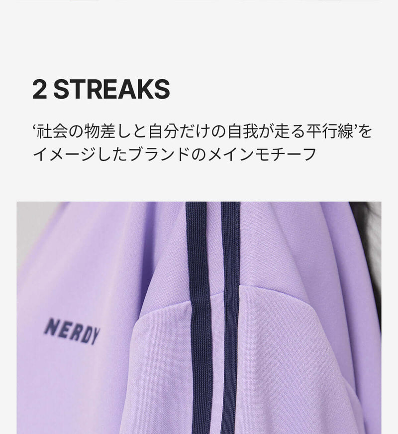 (21FW) NY トラック トップ ライトパープル / NY Track Top Light Purple - whoisnerdy jp